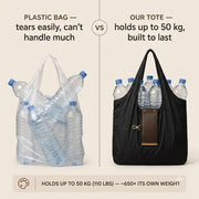 Keychain Tote — Folds Small, Carries Big