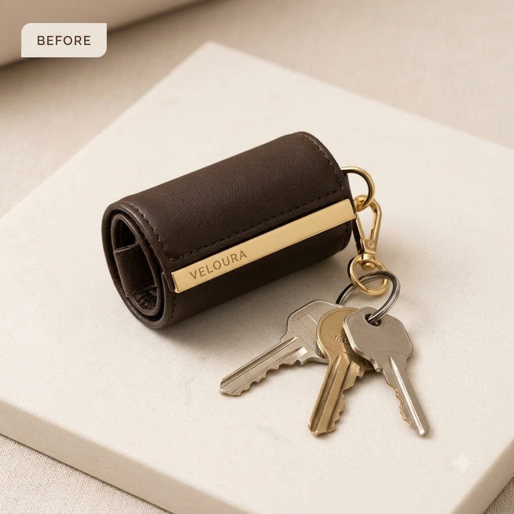 Keychain Tote — Folds Small, Carries Big