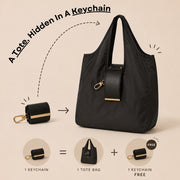 Keychain Tote — Folds Small, Carries Big