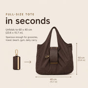 Keychain Tote — Folds Small, Carries Big